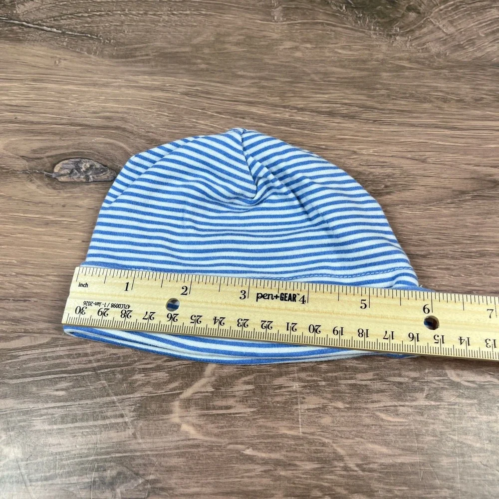 Zutano Gerber Baby Grand Beanie Set Baby 0-6M Multi Color Striped Cotton Hats